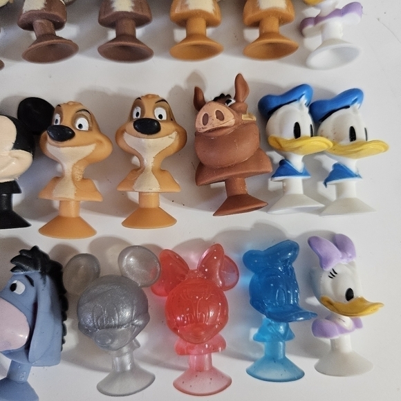 Disney Best Buddies Micro Popz Collection Figures Lot of 39 Mickey Lion King - Picture 2 of 6